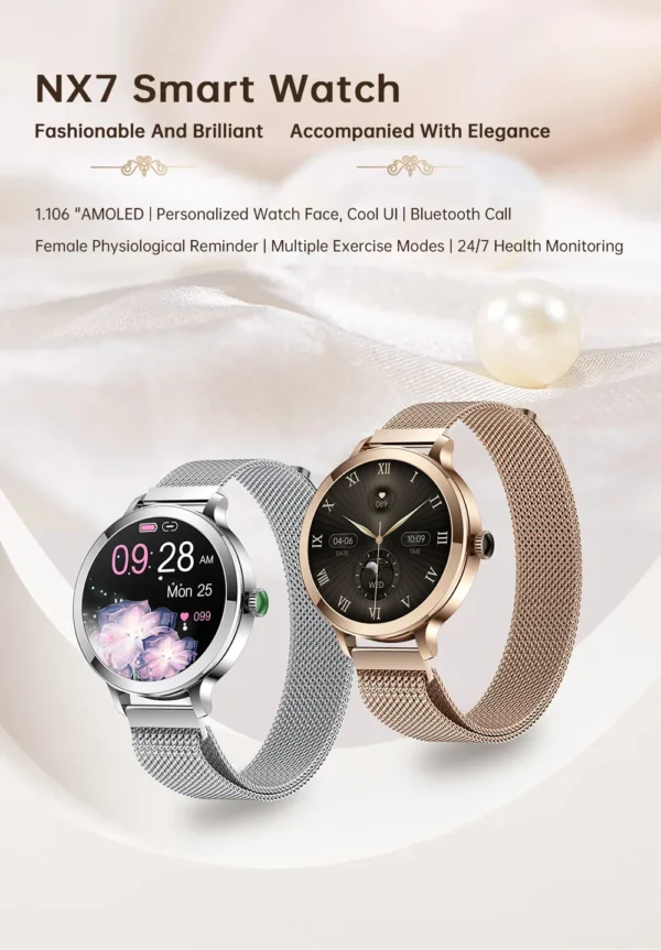 Smartwatch Eigiis Feminino Redondo